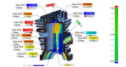 การวัดขนาดแบบ CAD, การสนับสนุน PMI, คำบรรยาย GD&T ที่ครอบคลุม