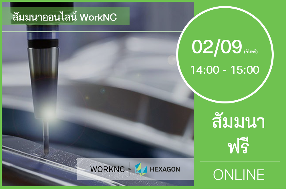 02/09 (วันจันทร์) 14:00-15:00│สัมมนาออนไลน์ WorkNC